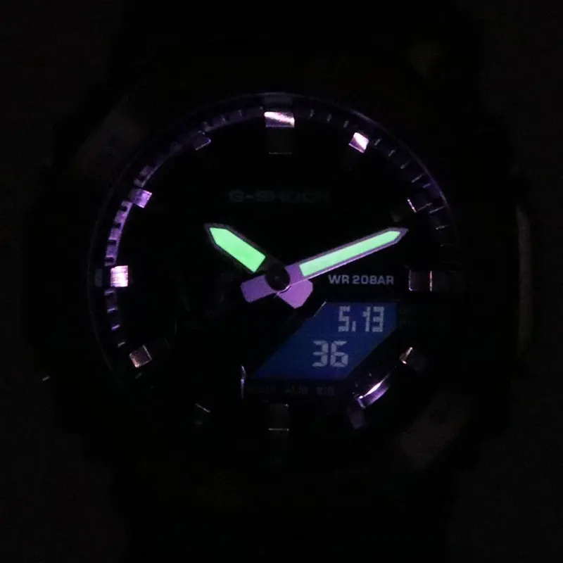 Casio G-Shock Digital Dial Fabric Band Militarty Men’s Watch- GM-2100CB-3A